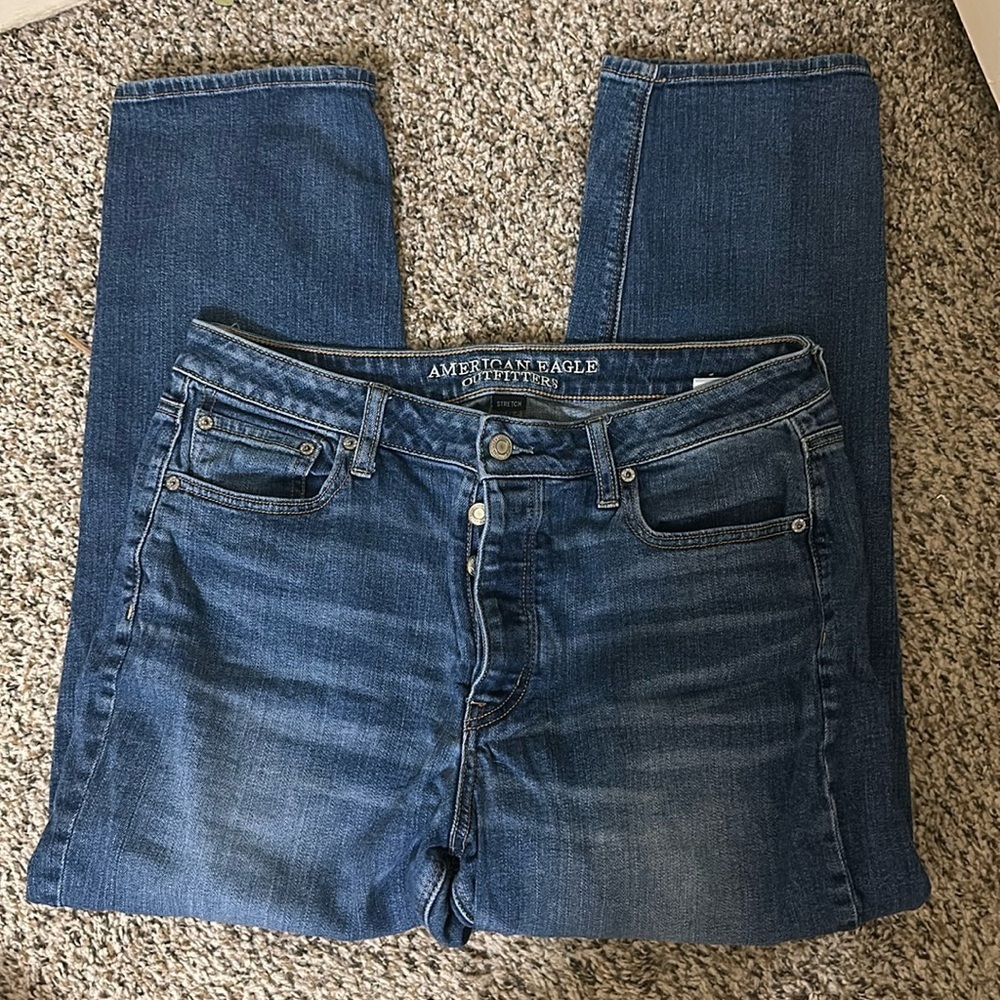 EUC AE Vintage High Rise Denim Jeans Stretch